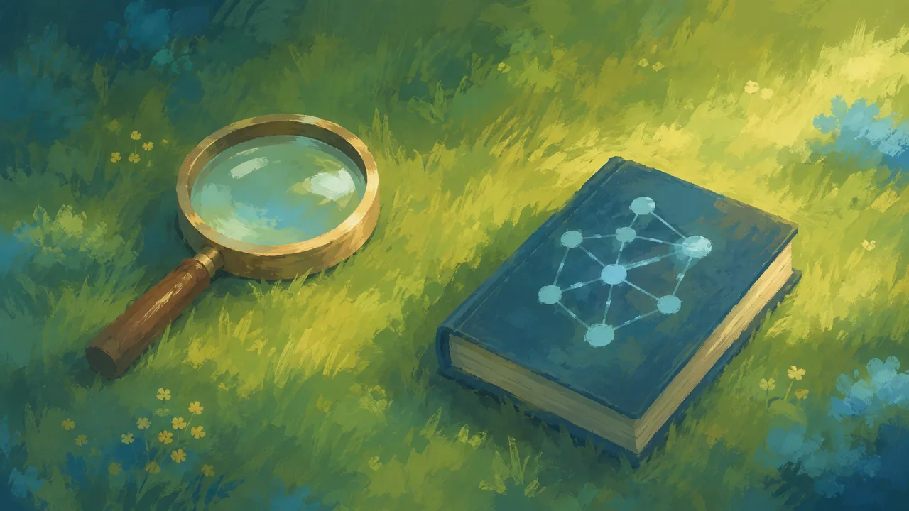 Painterly homepage-style scene representing the shared function of Cluing and Iki.