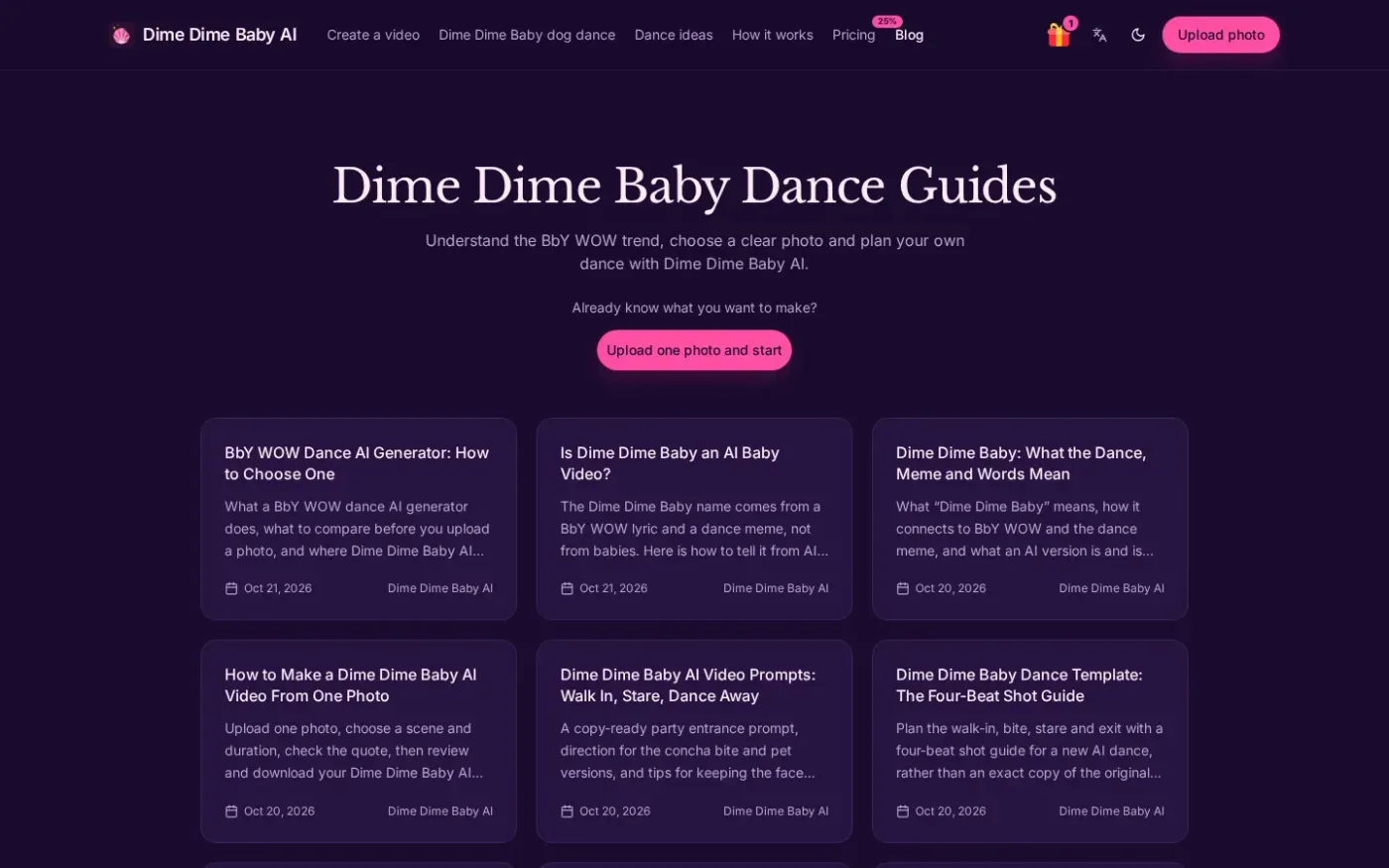 Dimedimebabyai — Blog page