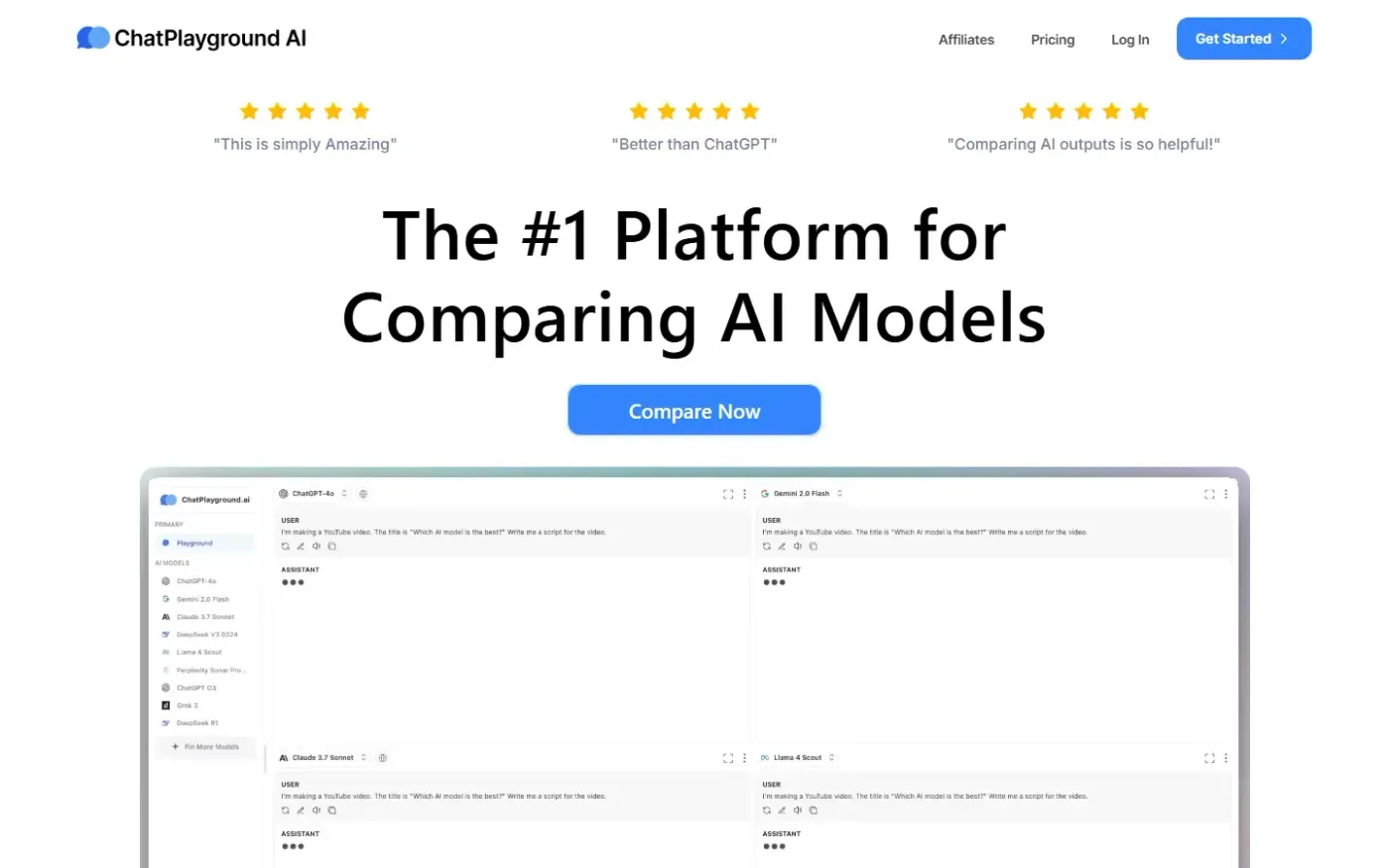 Chatplayground — Home page