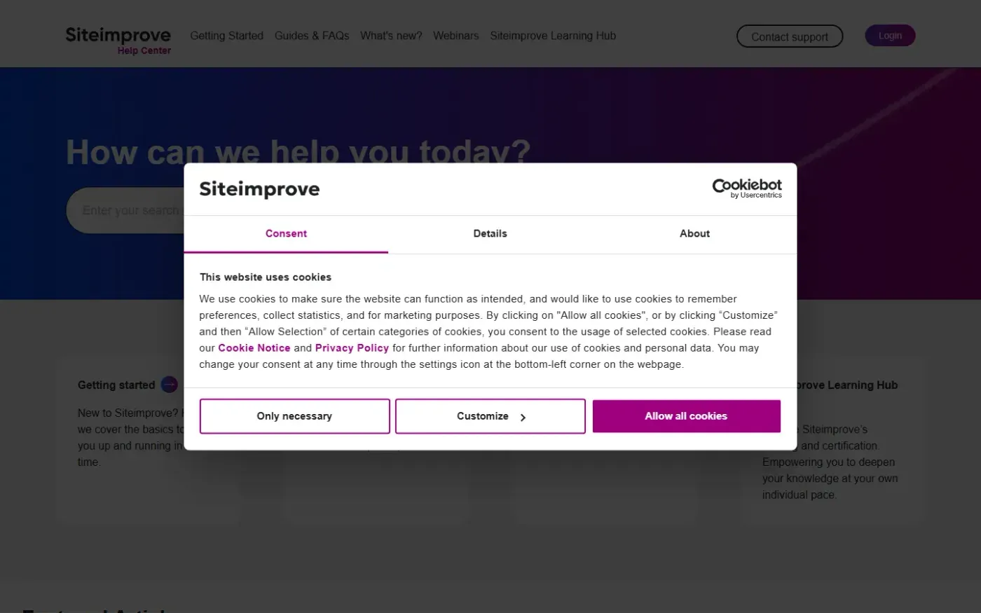 Siteimprove — Home page