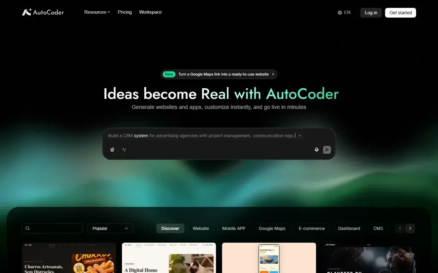 Autocoder — Home page