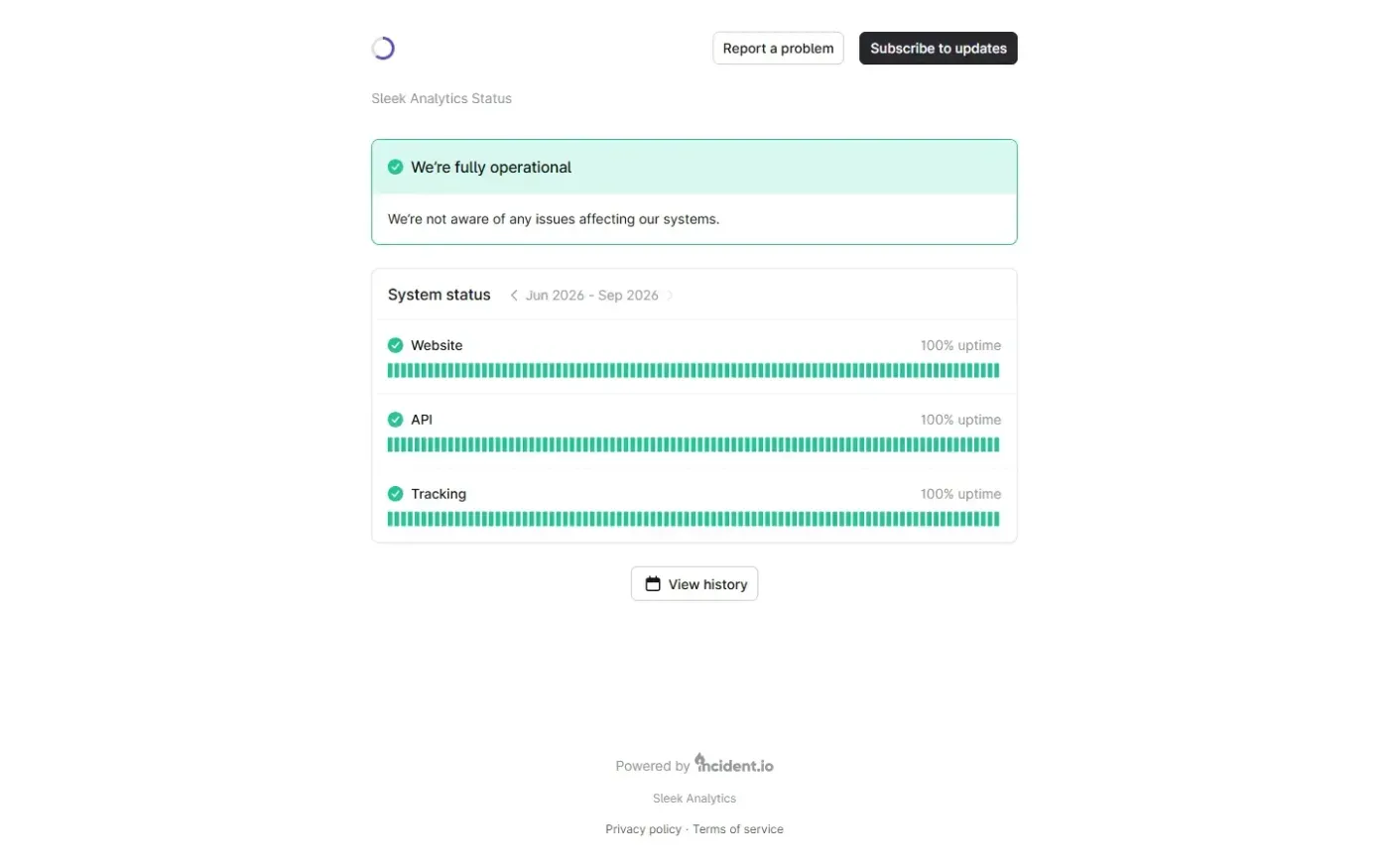 Getsleek — Home page