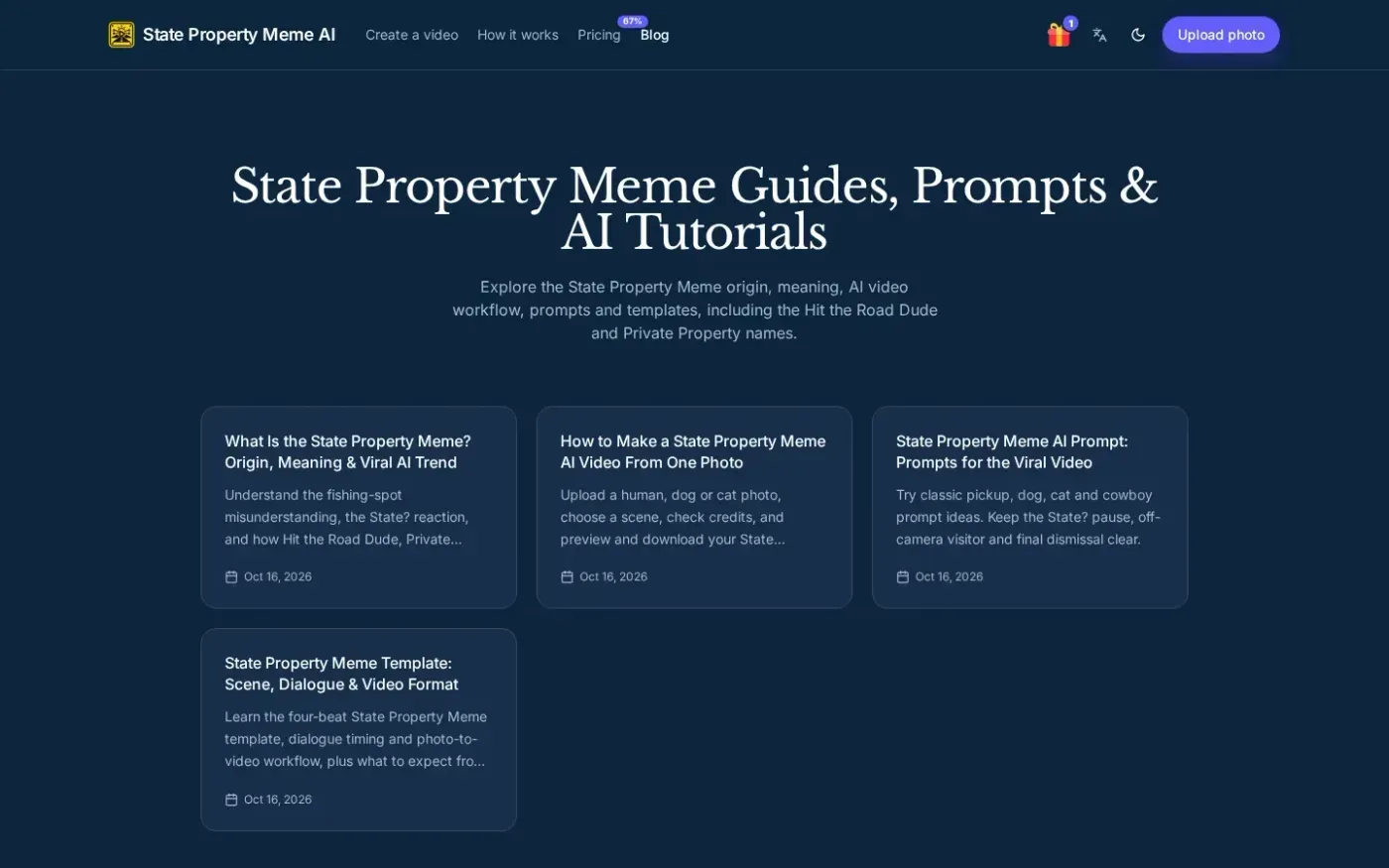 Statepropertymeme — Blog page