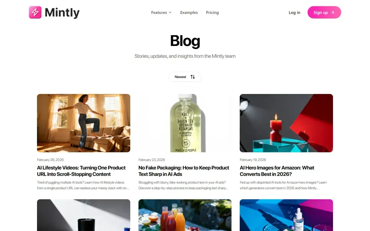 Usemintly — Blog page