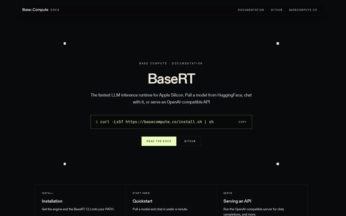 Local — Zero (!) friction local AI for your Mac — Home page