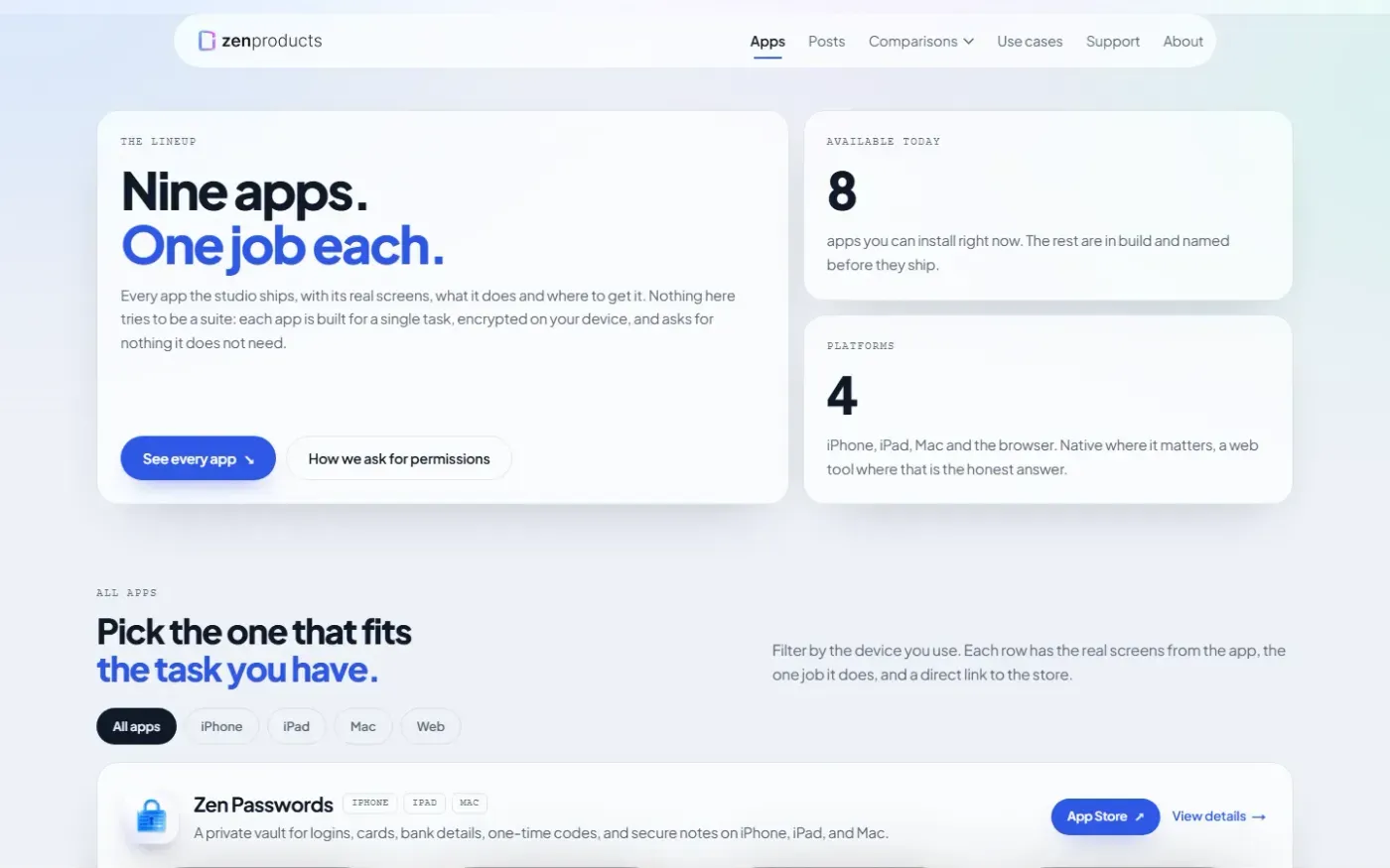 Zen Whisper — On-device Mac dictation that types into any app — Apps page