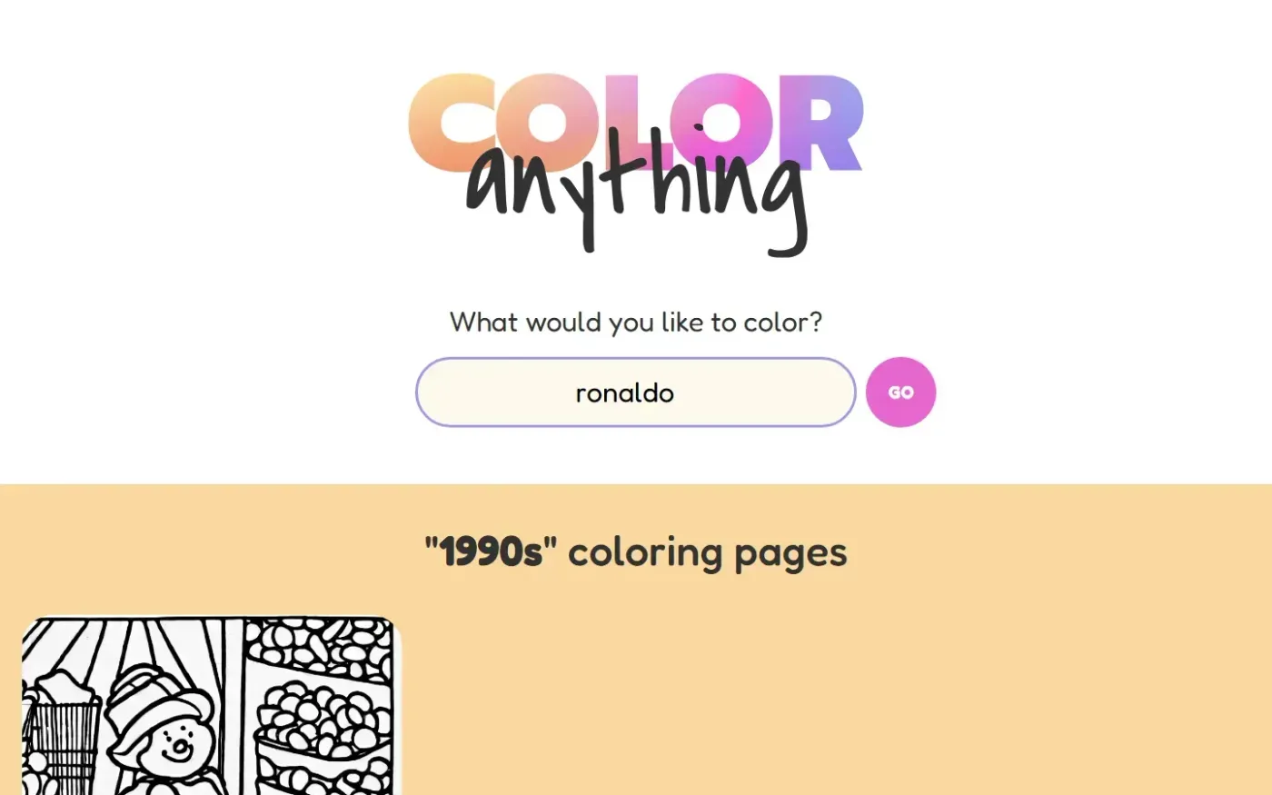 Color-anything — Tag page