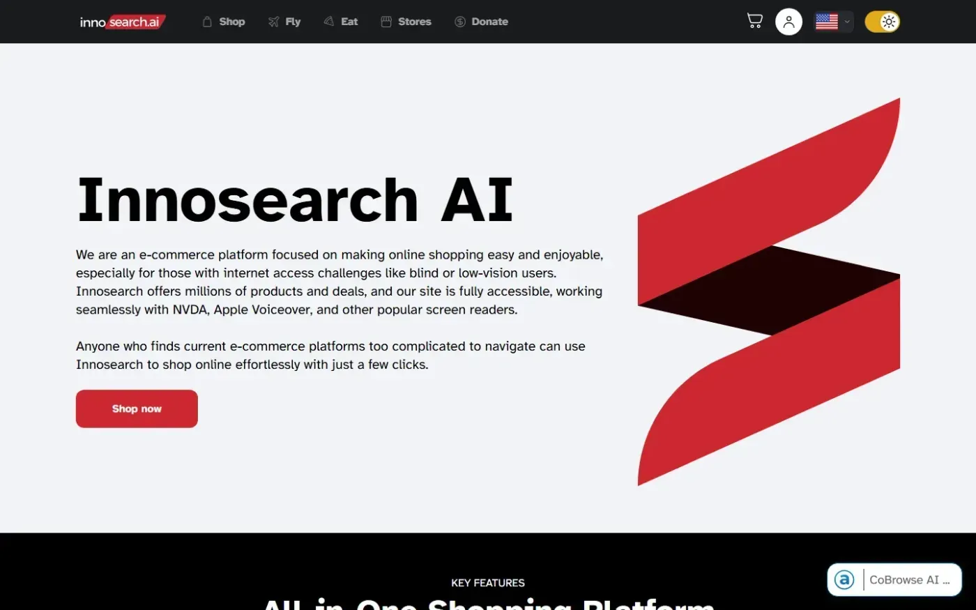 Innosearch — About us page