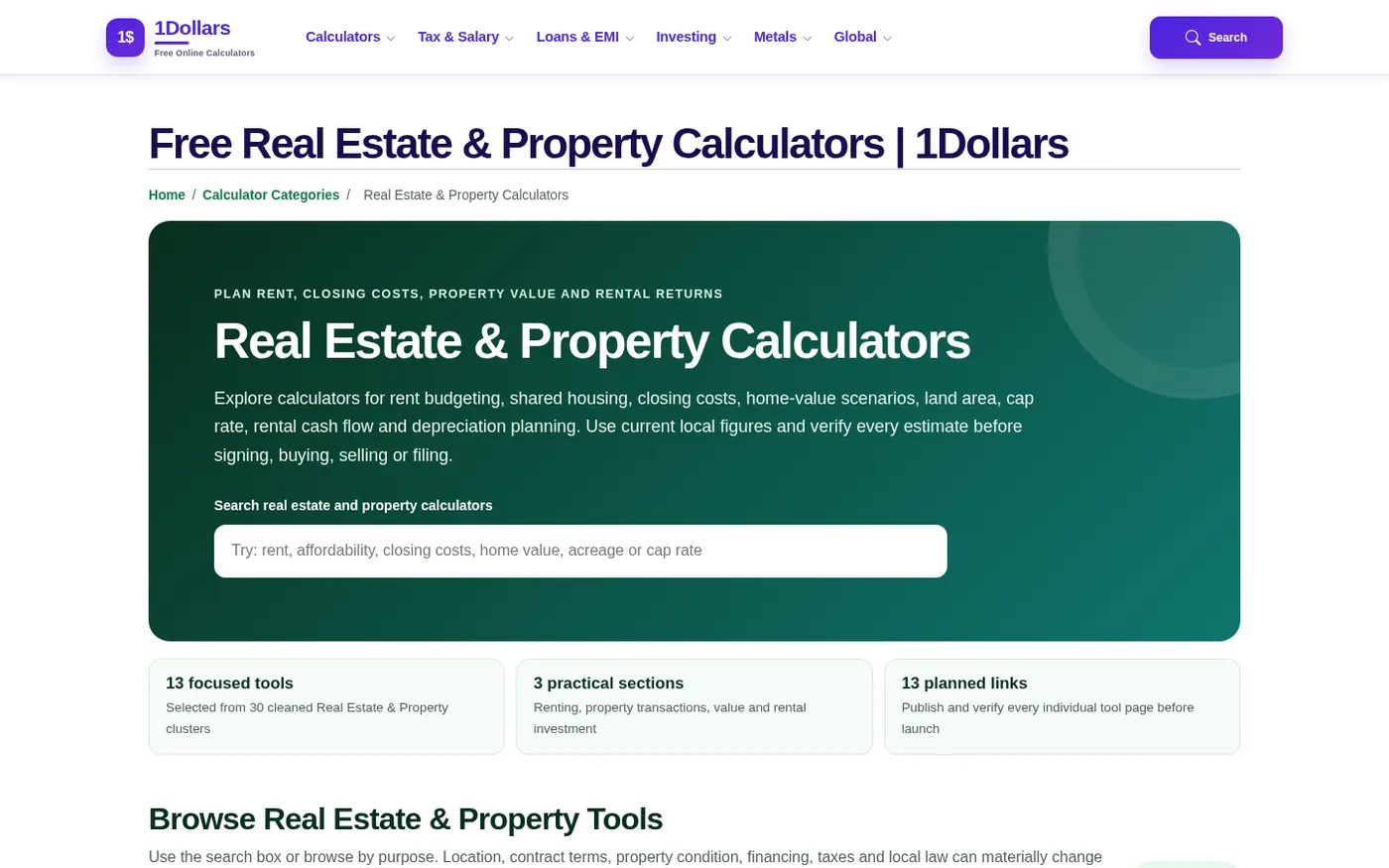 1Dollars — Money, savings & smart spending — simplified — P page