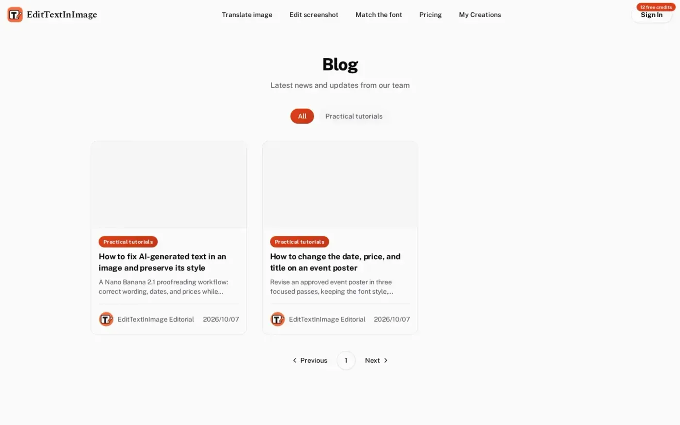 Edittextinimage — Blog page