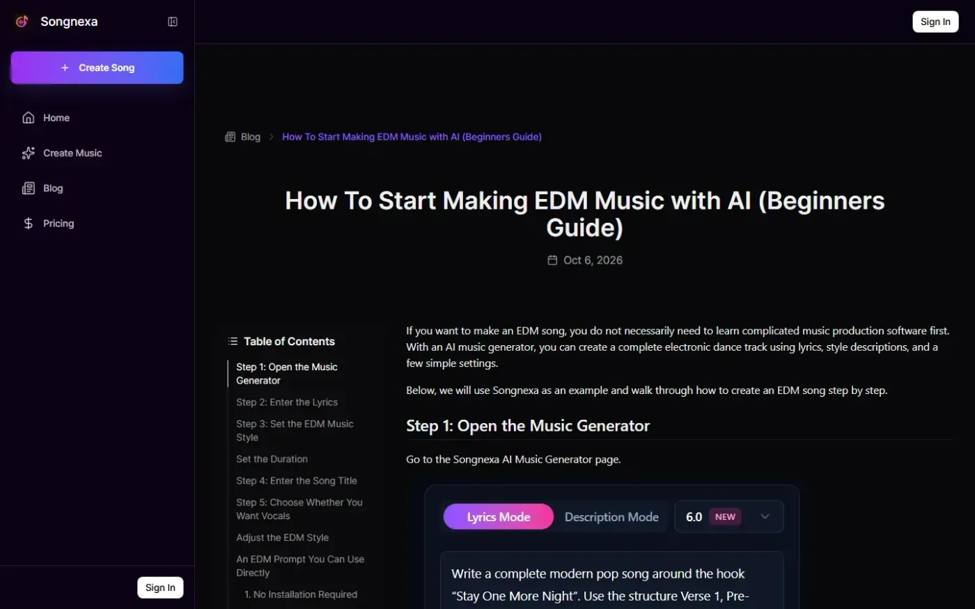 Sunov6ai — Blog page