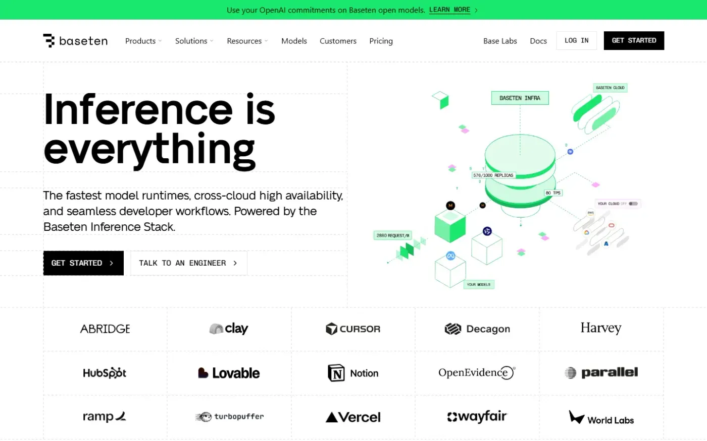 Baseten — Home page