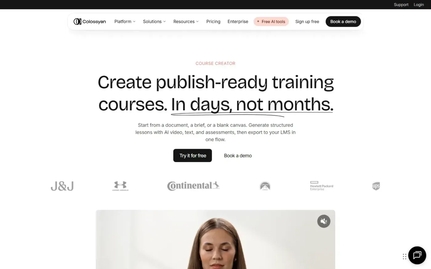 Colossyan — Features page