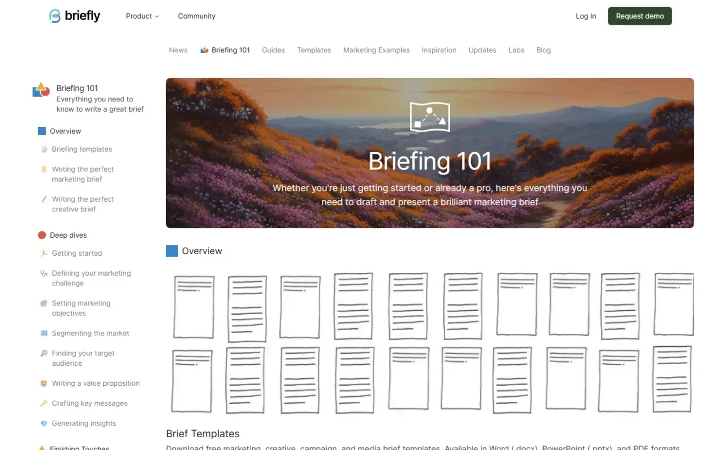 Trybriefly — Resources page