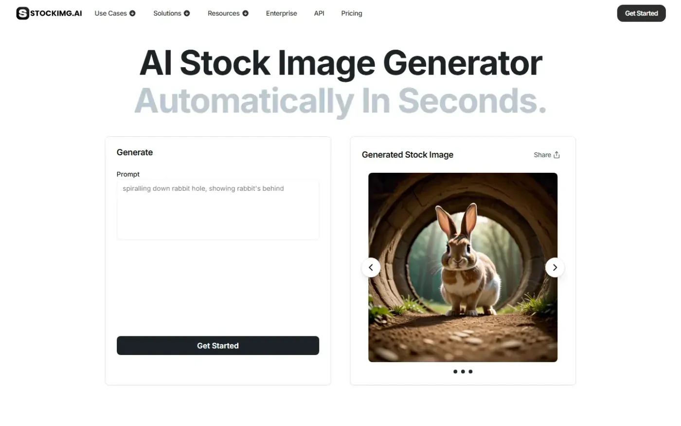 Stockimg — Category page