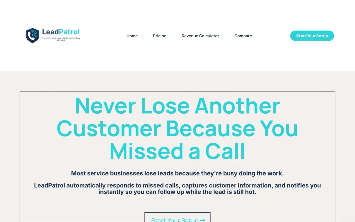Getleadpatrol — Home page