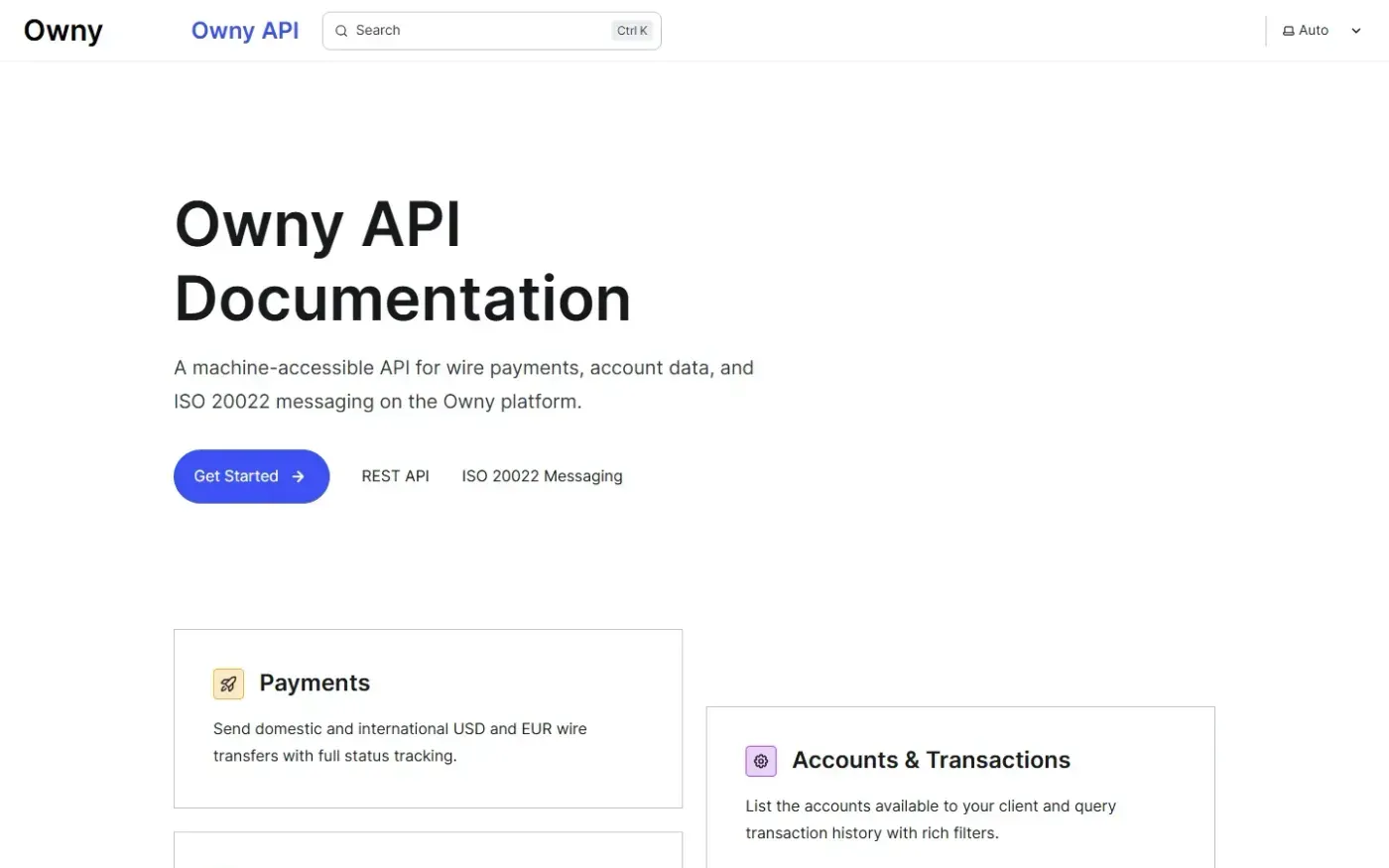 Owny — Home page