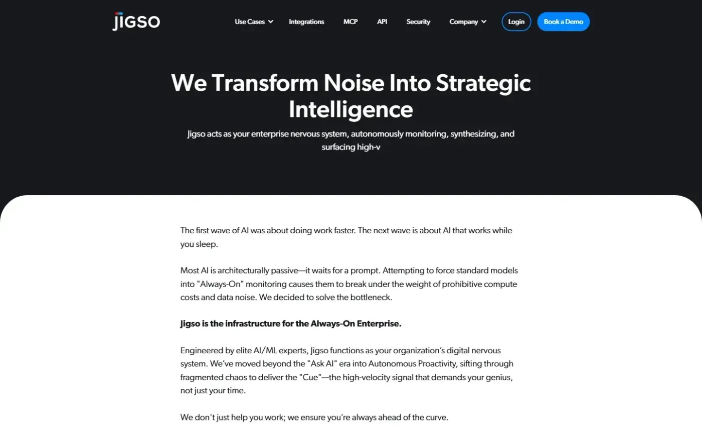 Jigso — About page