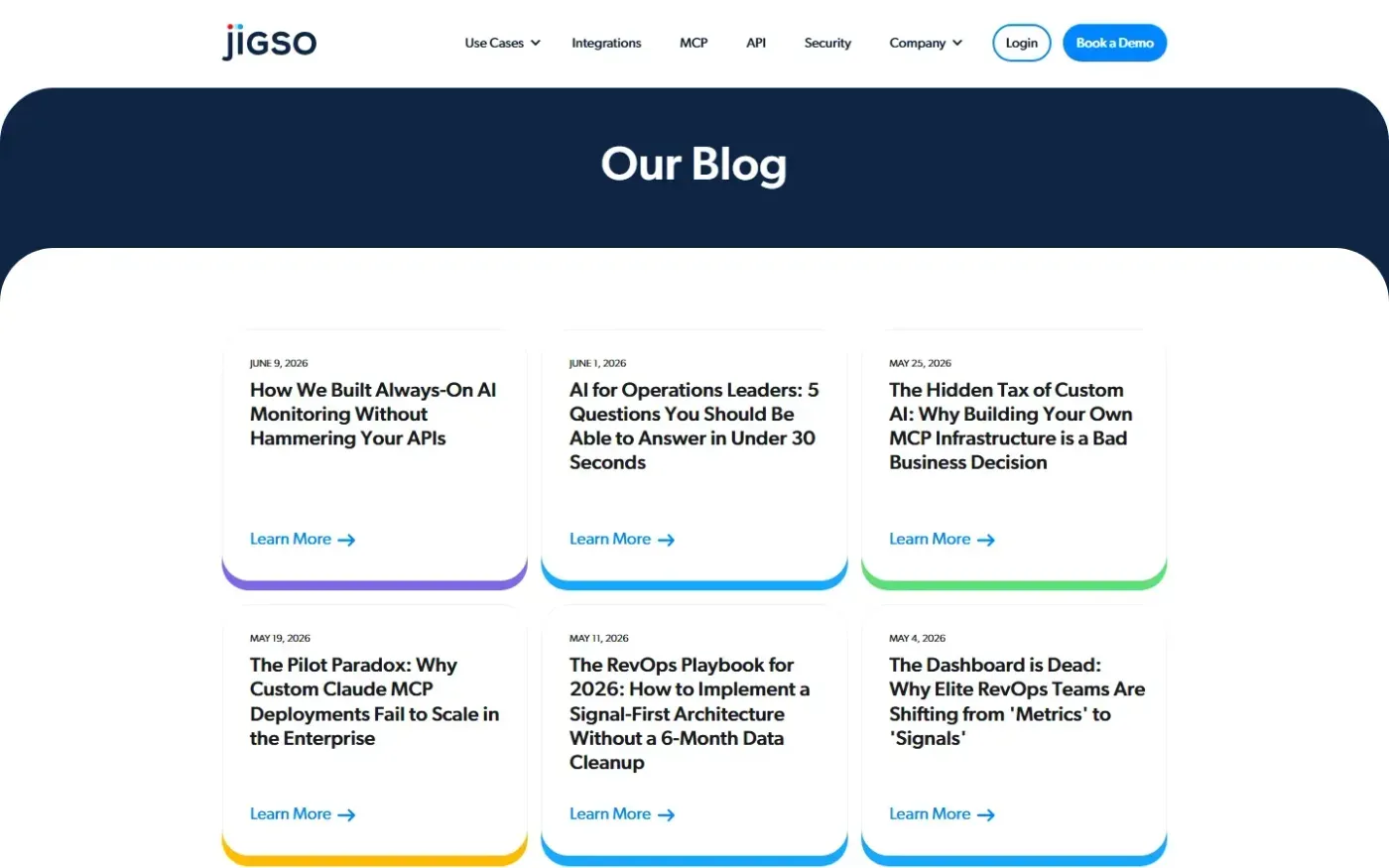 Jigso — Blog page