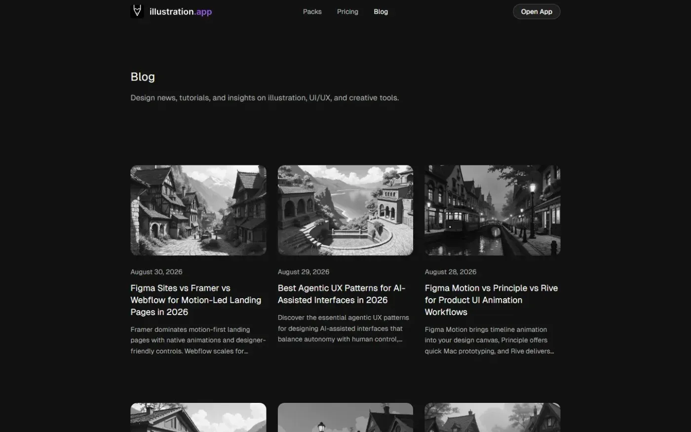 Illustraai — Blog page
