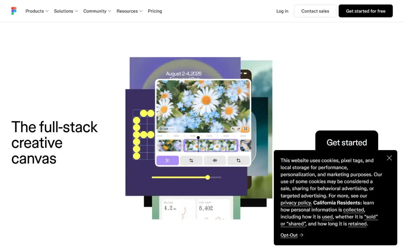 Figma — Home page