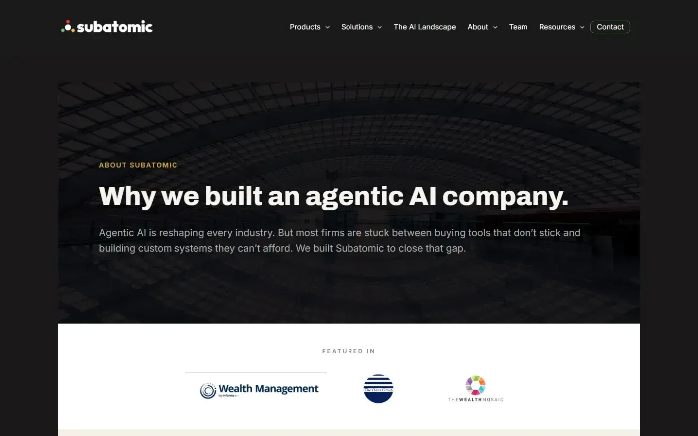 Getsubatomic — About page