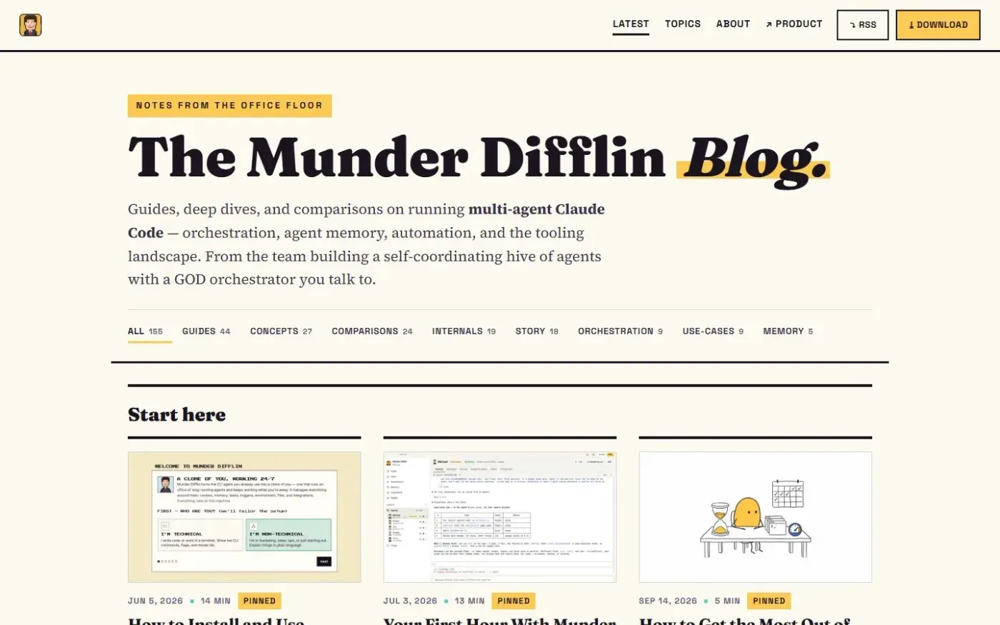 Munderdiffl — Blog page