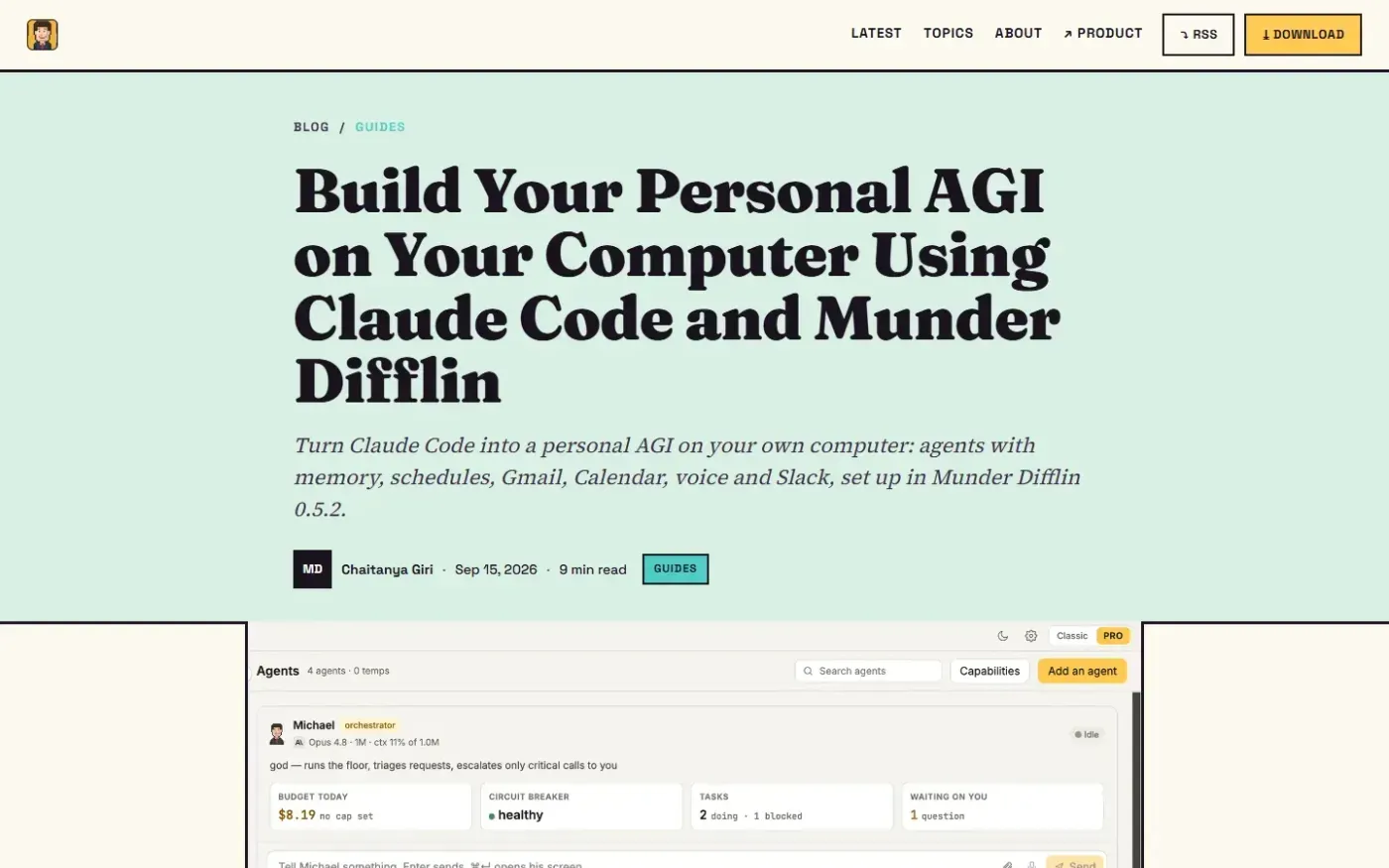 Munderdiffl — Blog page
