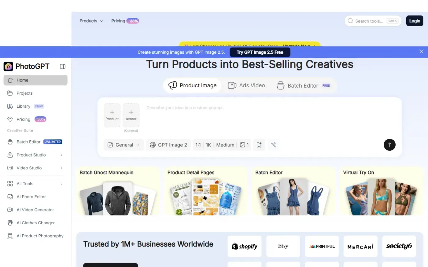 Photogpt — Home page