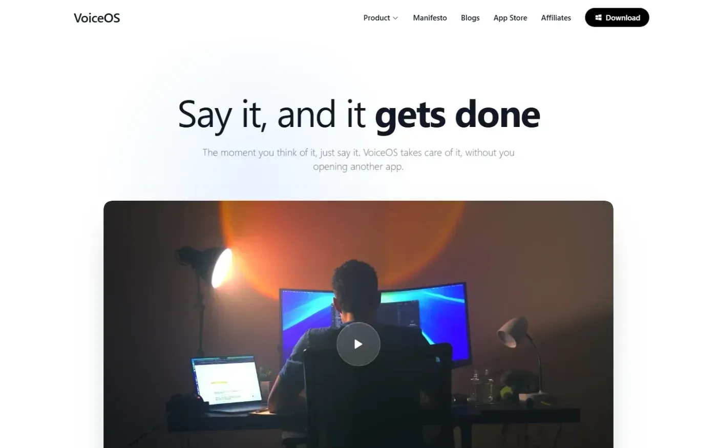 VoiceOS App Store — The App Store for Your Voice. — Features page