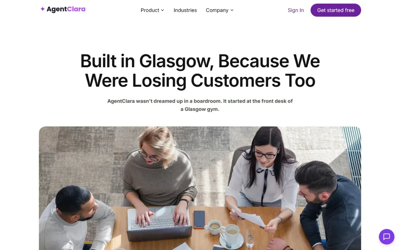Agentclara — About page