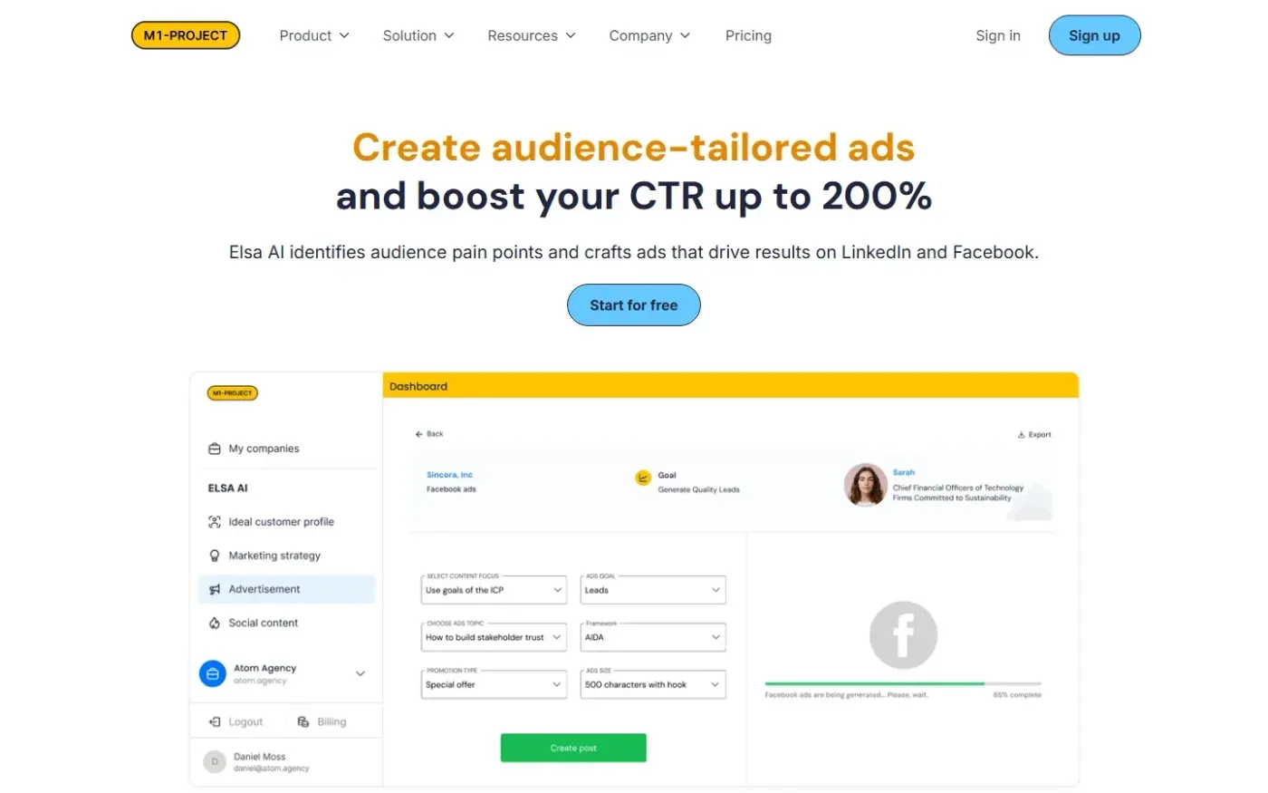 M1-project — Tools page