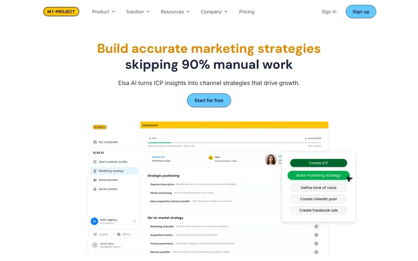M1-project — Tools page