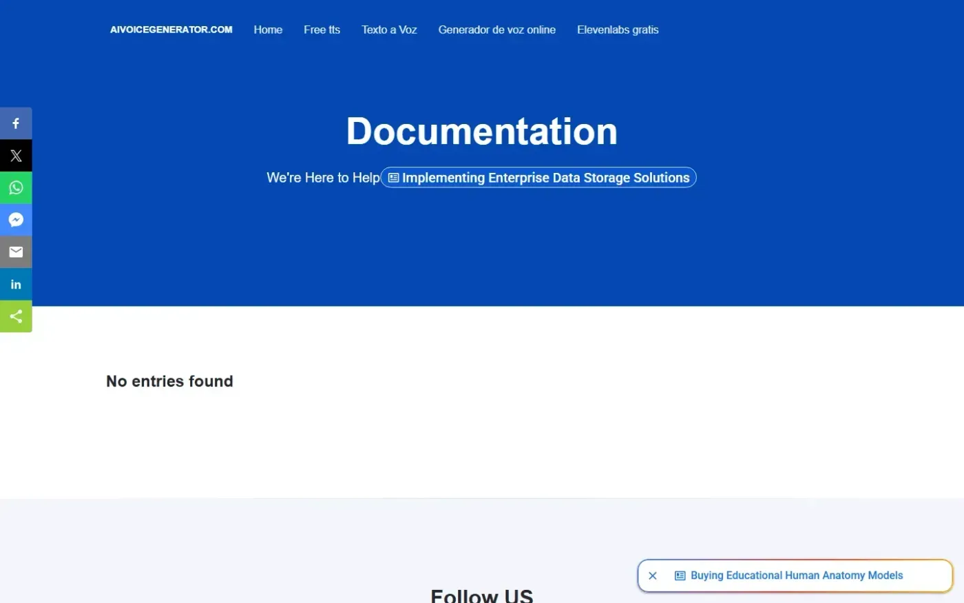 Aivoicegenerator — Documentation page