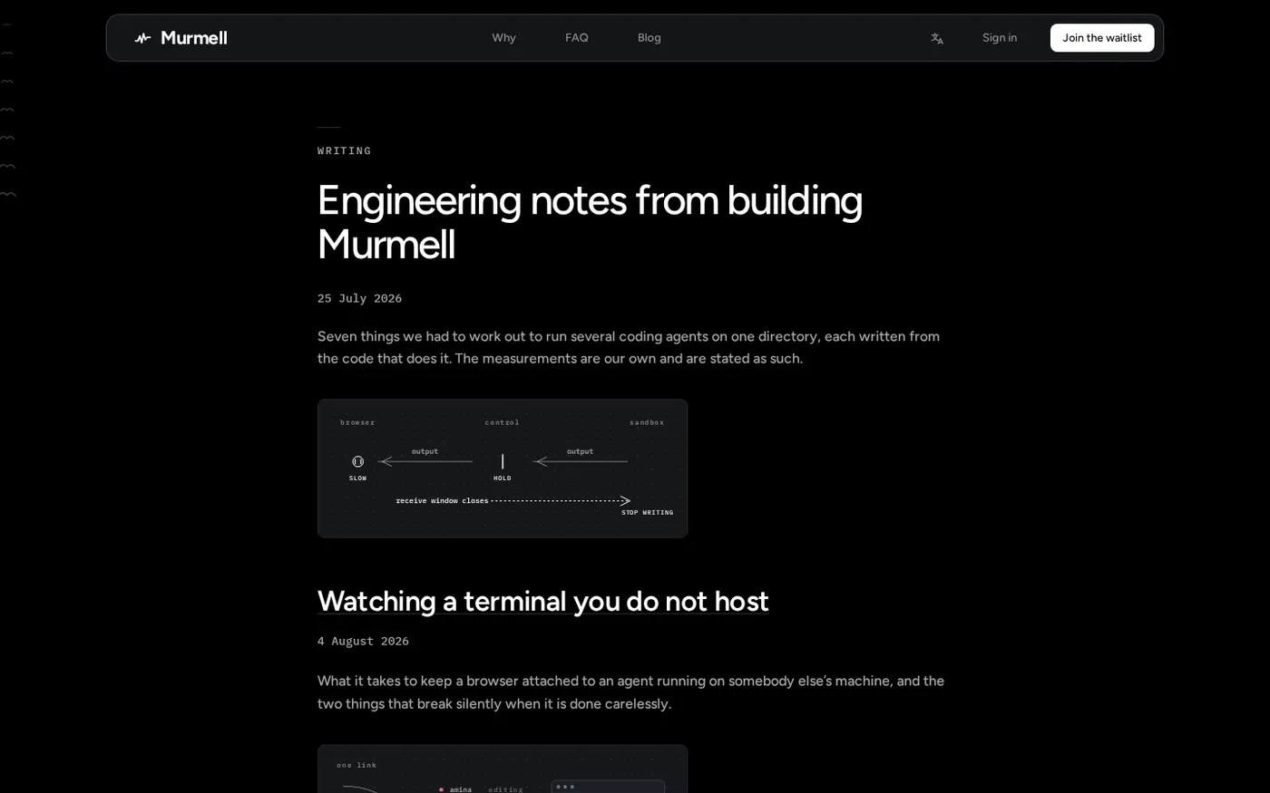 Murmell — Cloud canvas where your team and AI agents works together — Blog page
