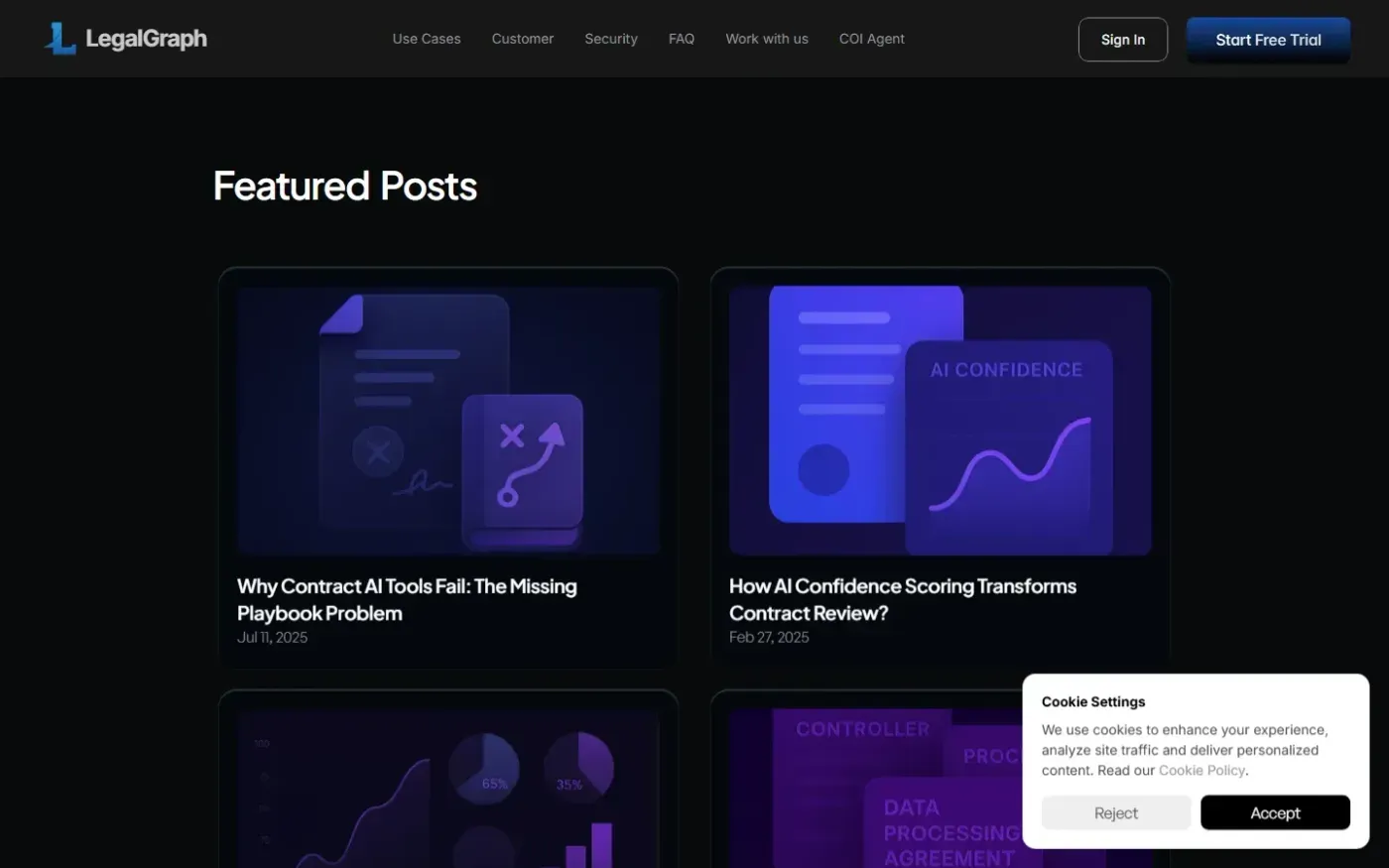 Legalgraph — Blog page