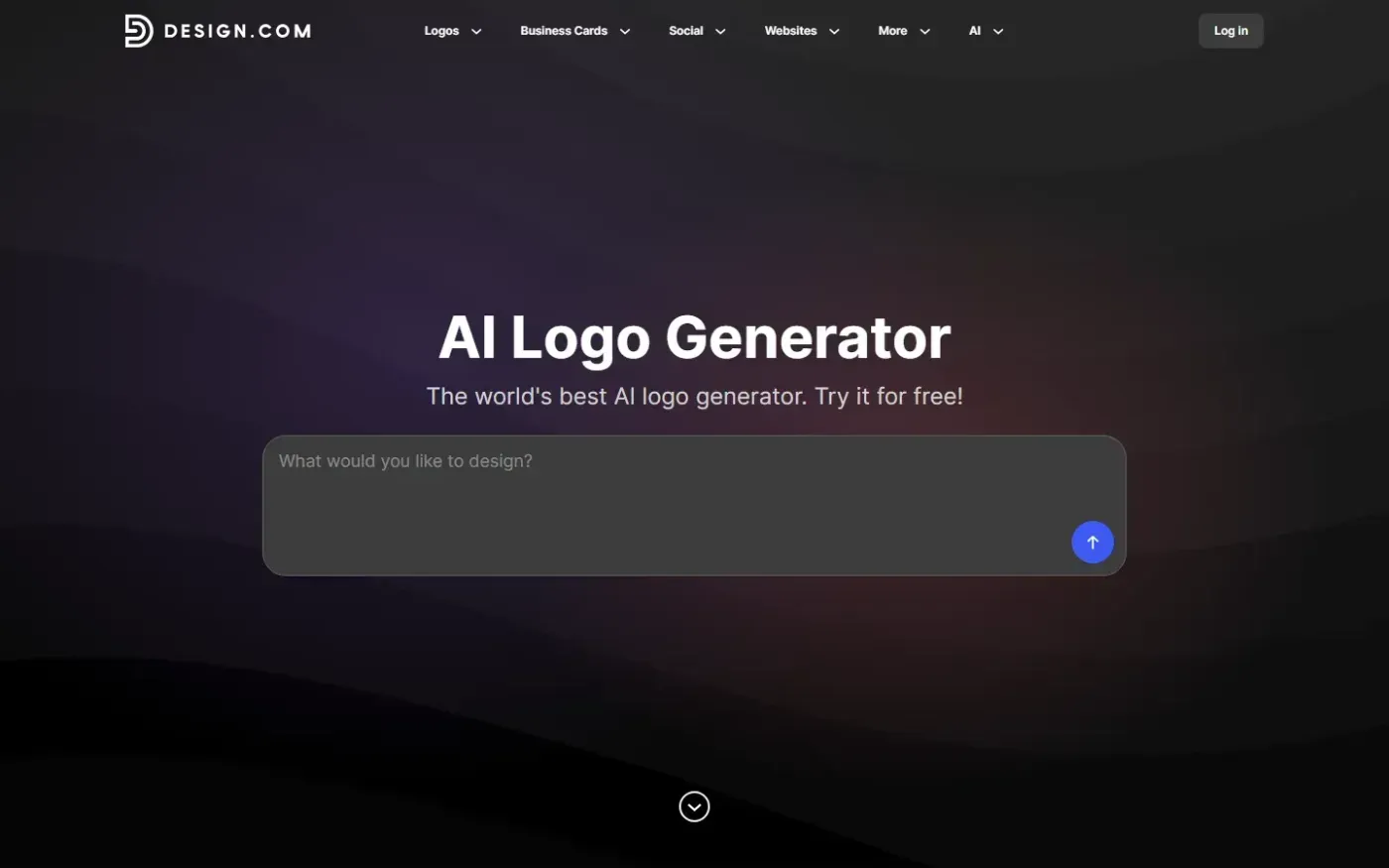 Design — Home page