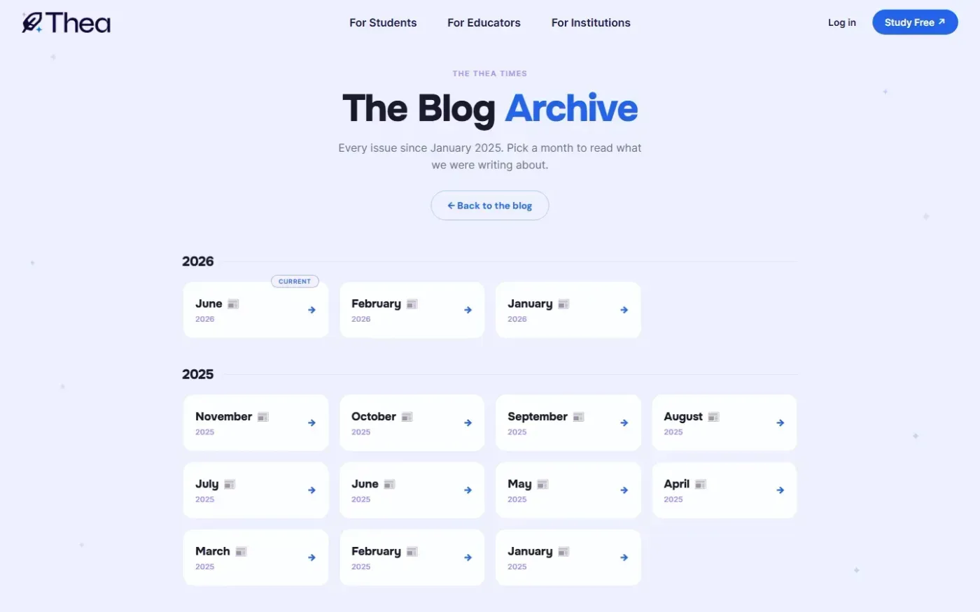 Theastudy — Blog page