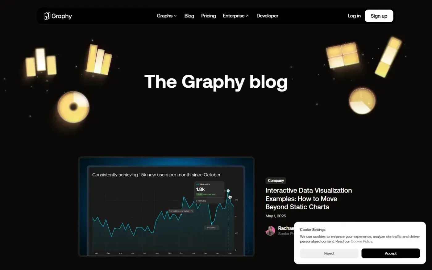 Graphy — Blog page