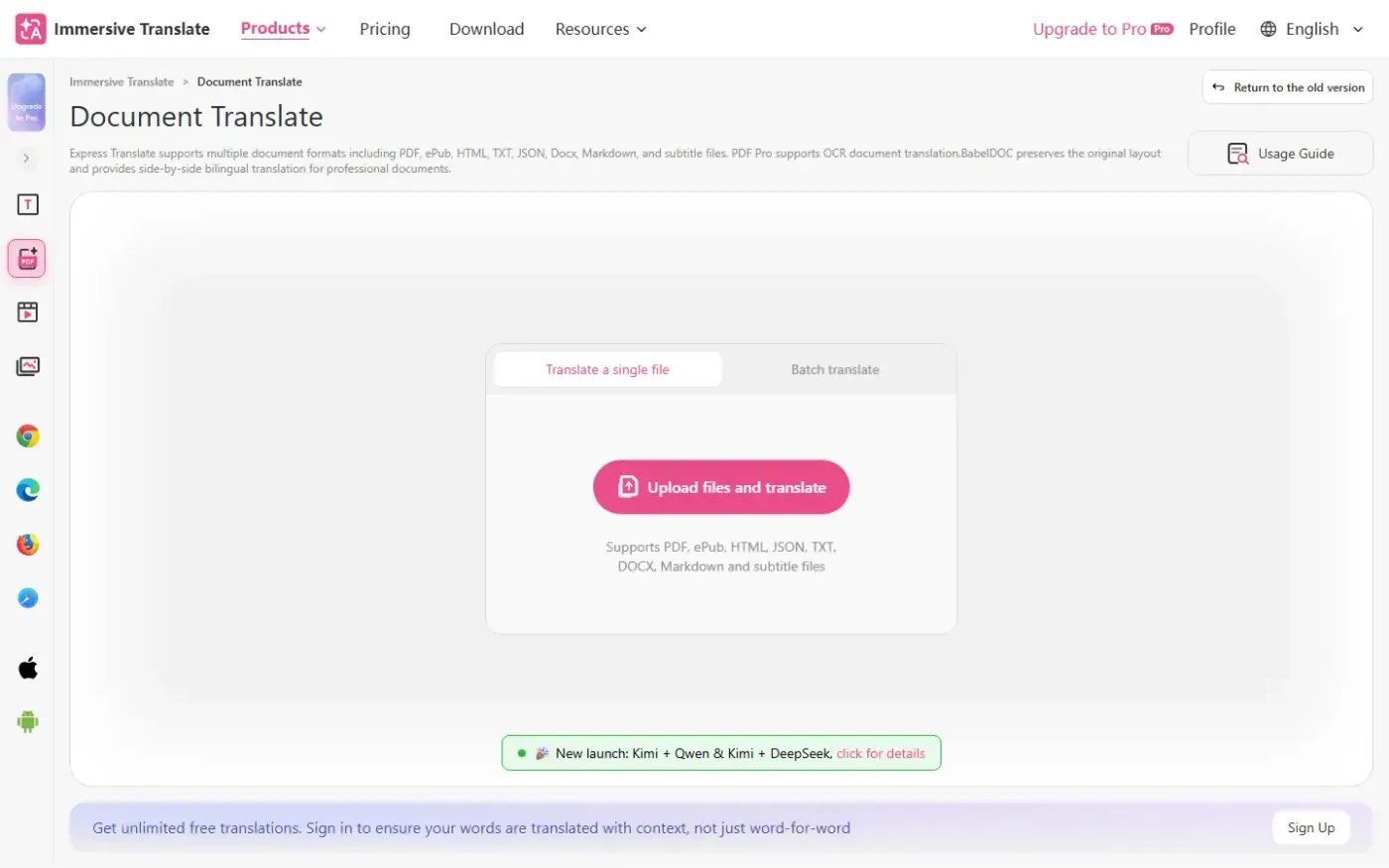 Immersivetranslate — Document page