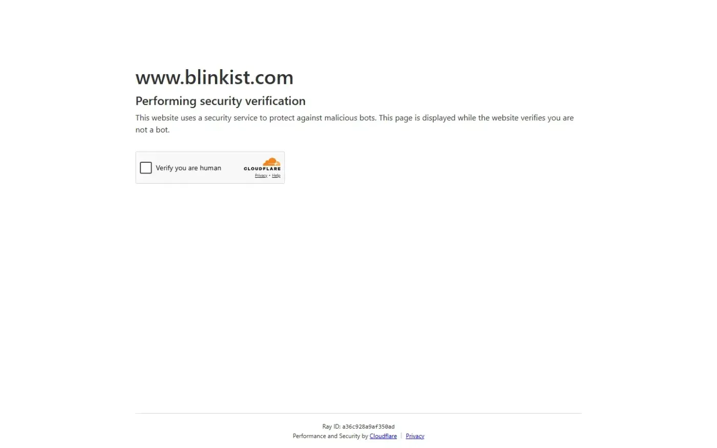 Blinkist — About page