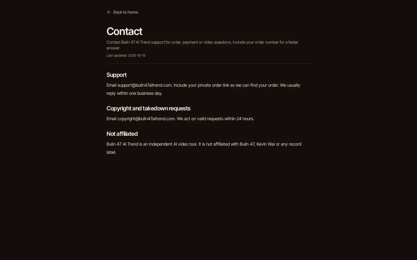 Bulin47aitrend — Contact page