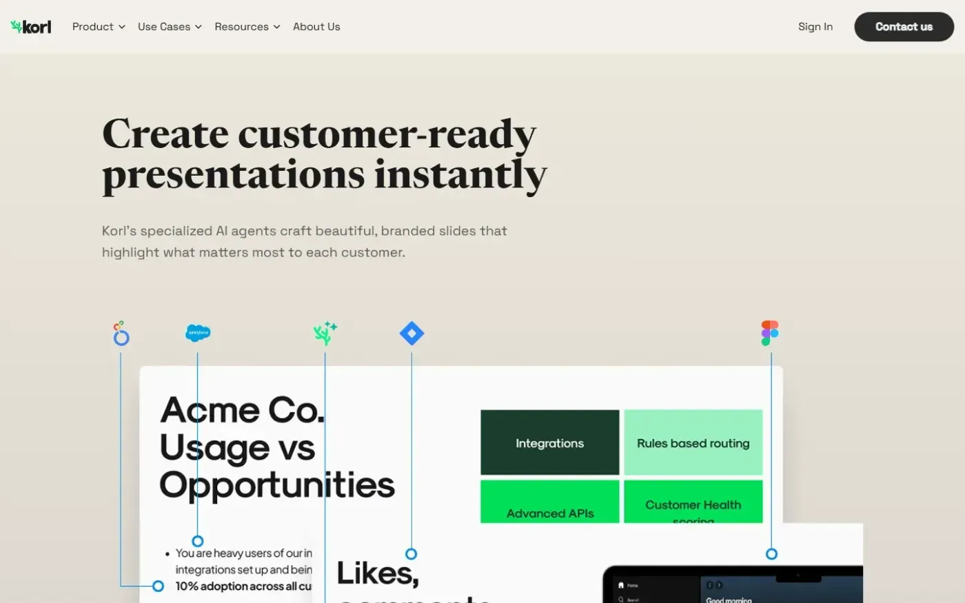 Korl — Product page