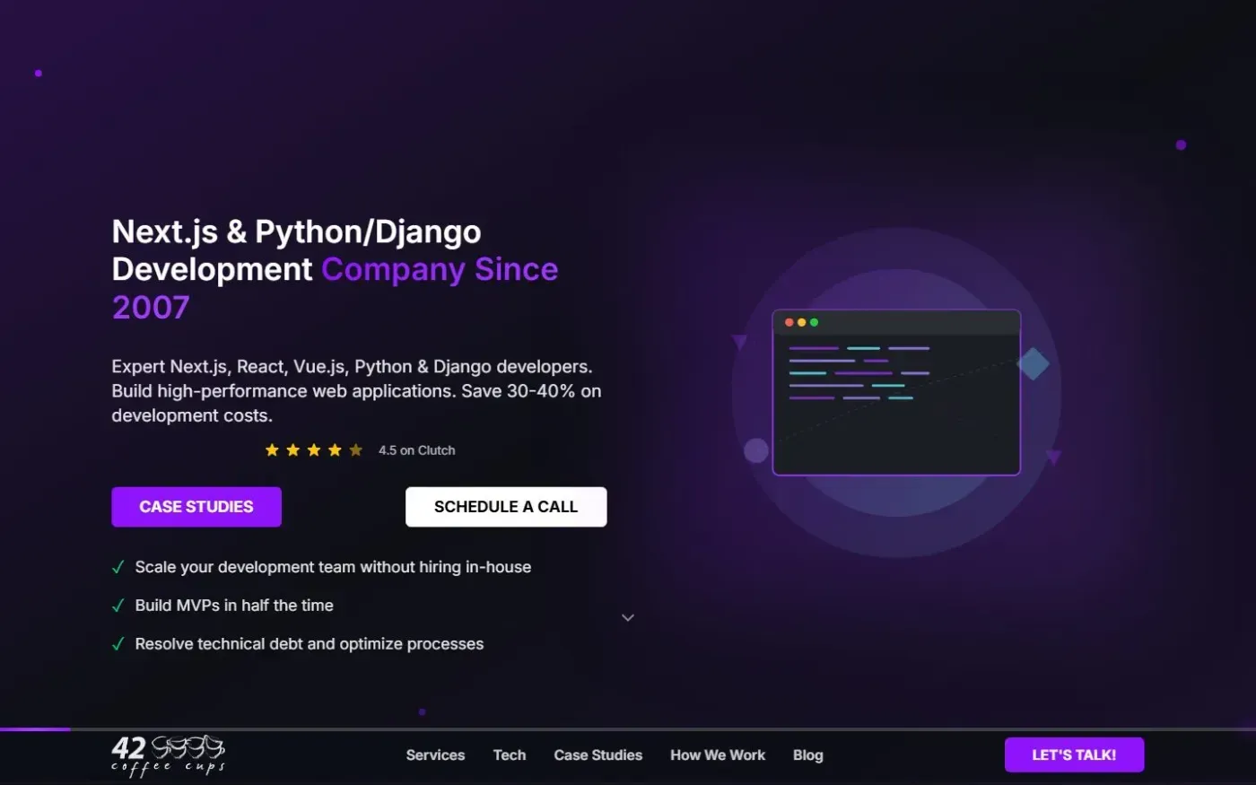 Writemespecs — Blog page