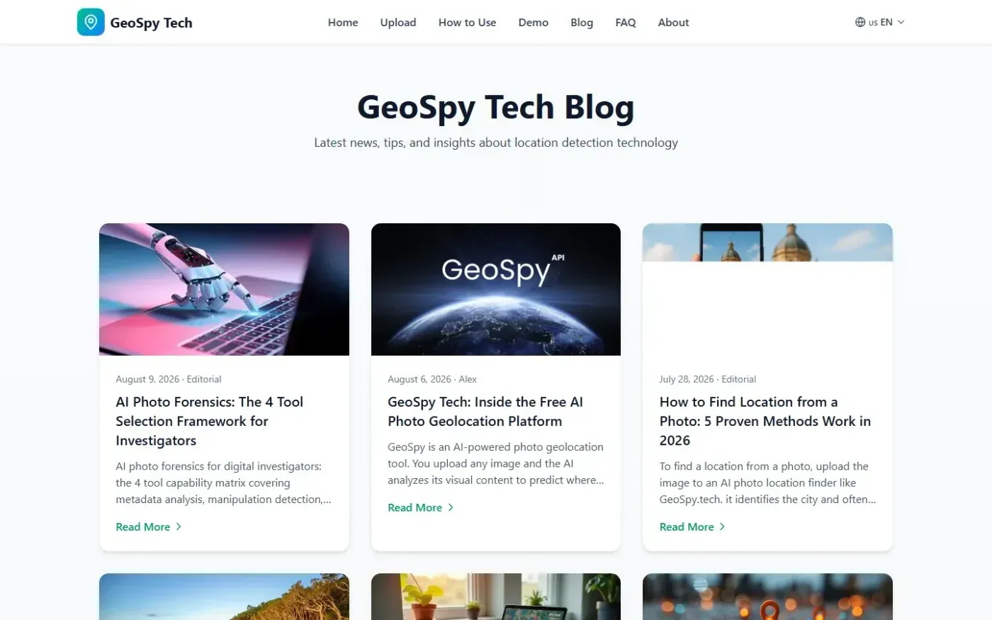 GeoSpy.tech – Find Location from Images — Find where any photo was taken with AI — Blog page