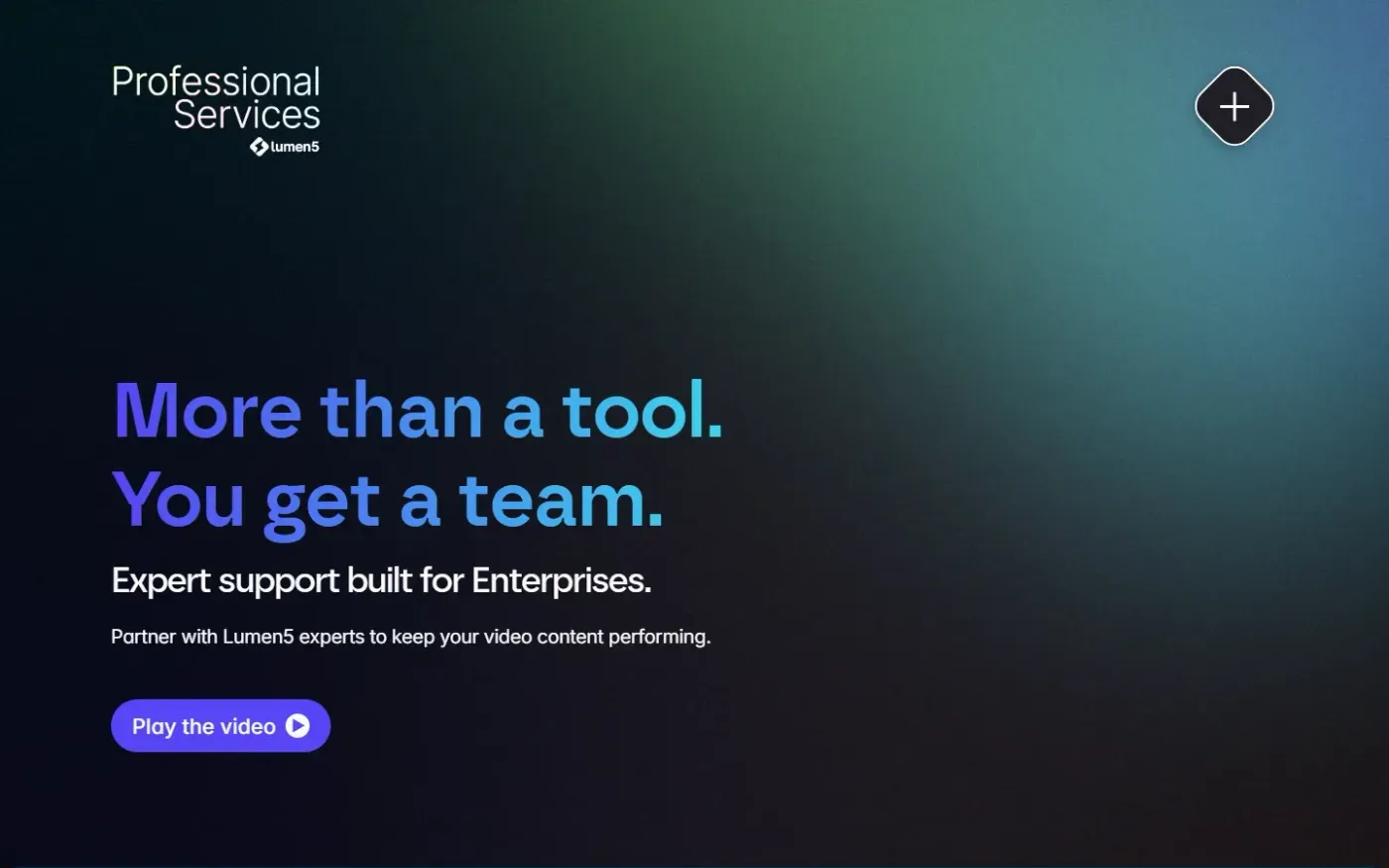 Lumen5 — Home page