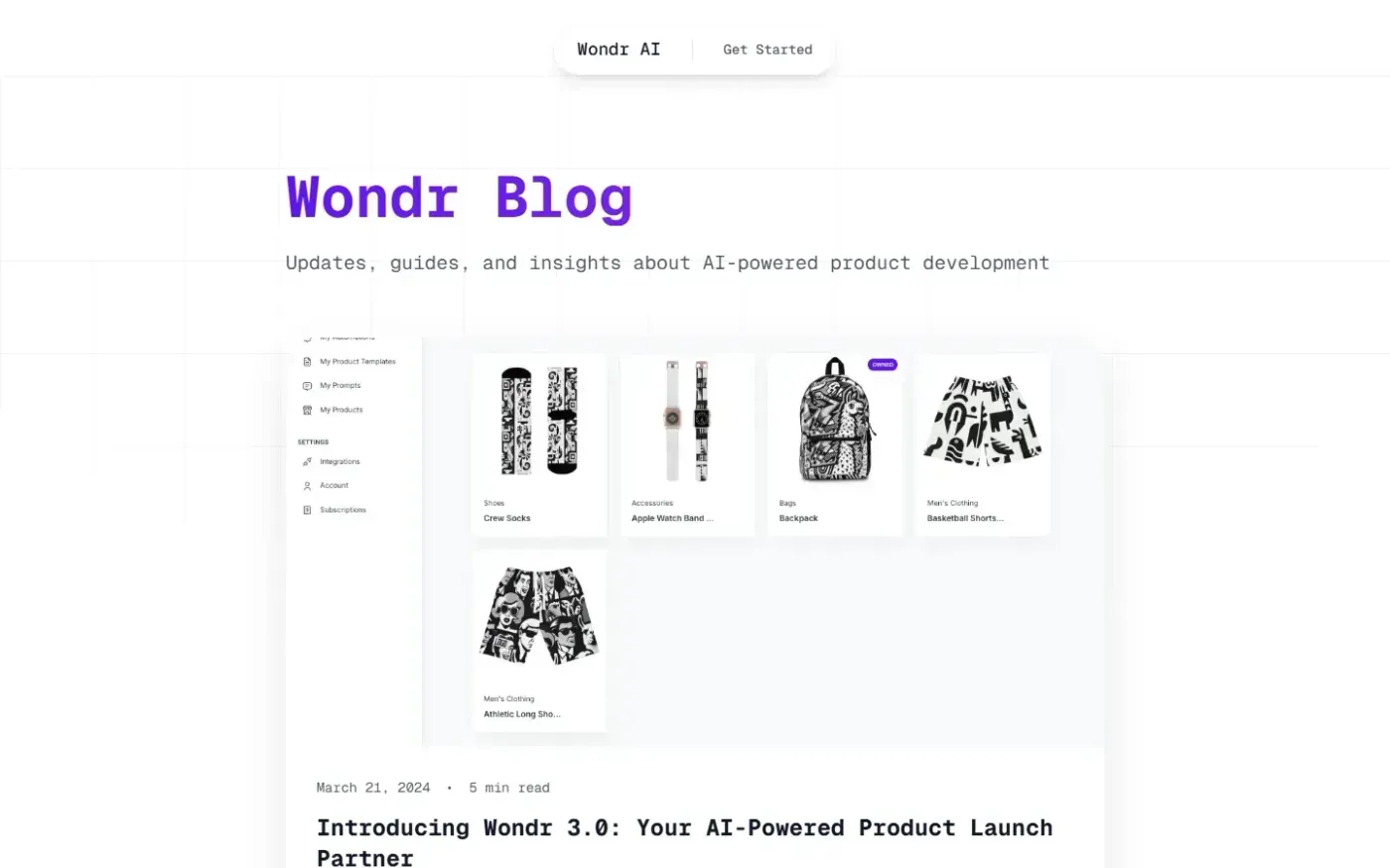 Wondrai — Blog page