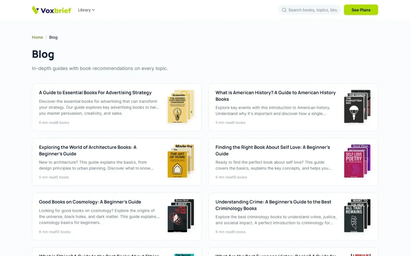 Getvoxbrief — Blog page