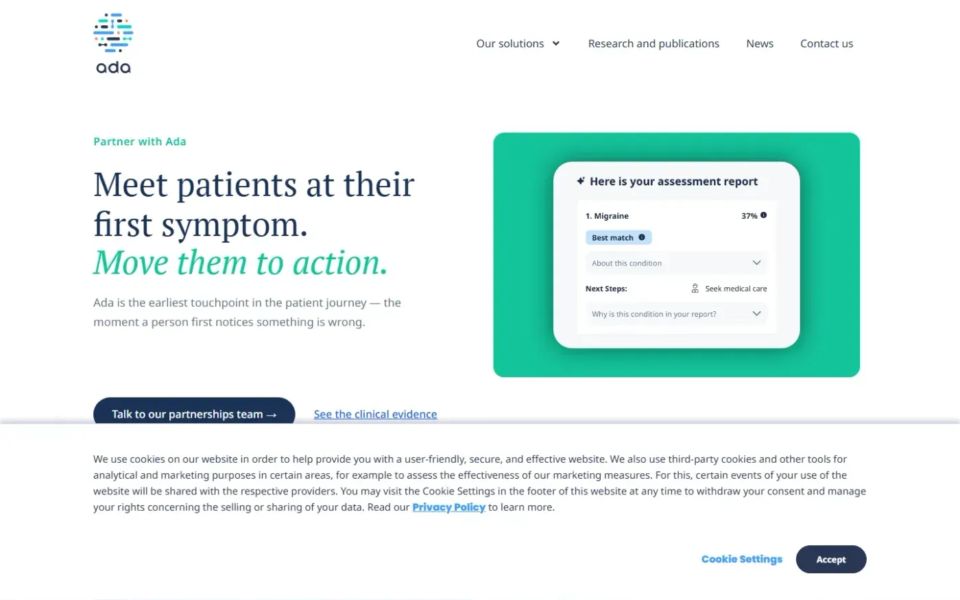 Ada — Home page