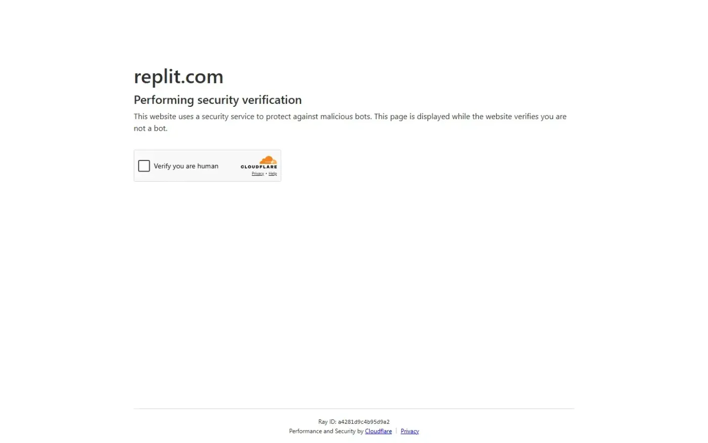 Replit — Products page